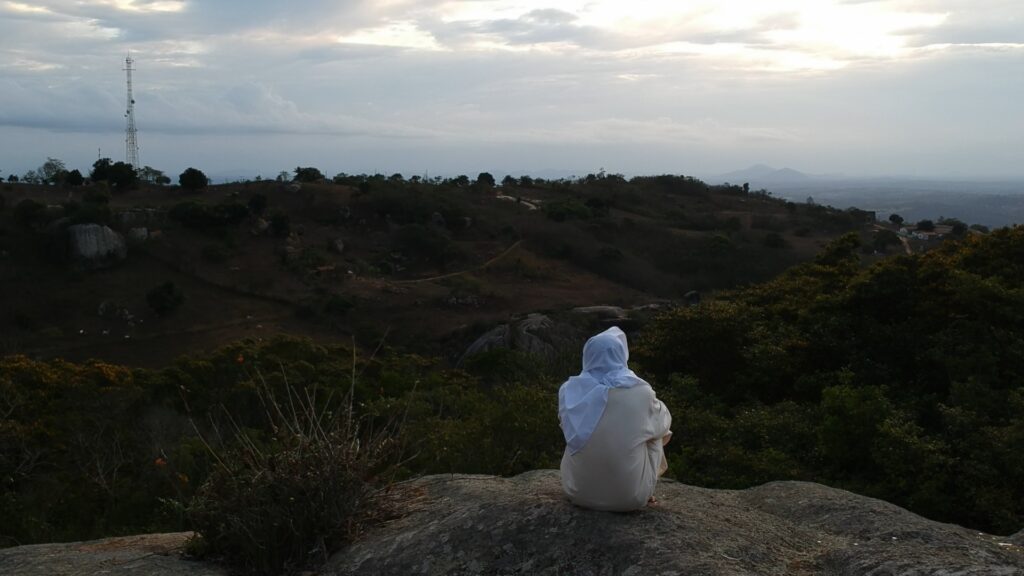 Jesus em cima do Monte