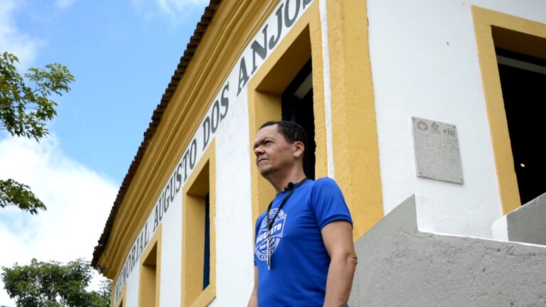 José Aderaldo - Direitor do Memorial Augusto dos Anjos